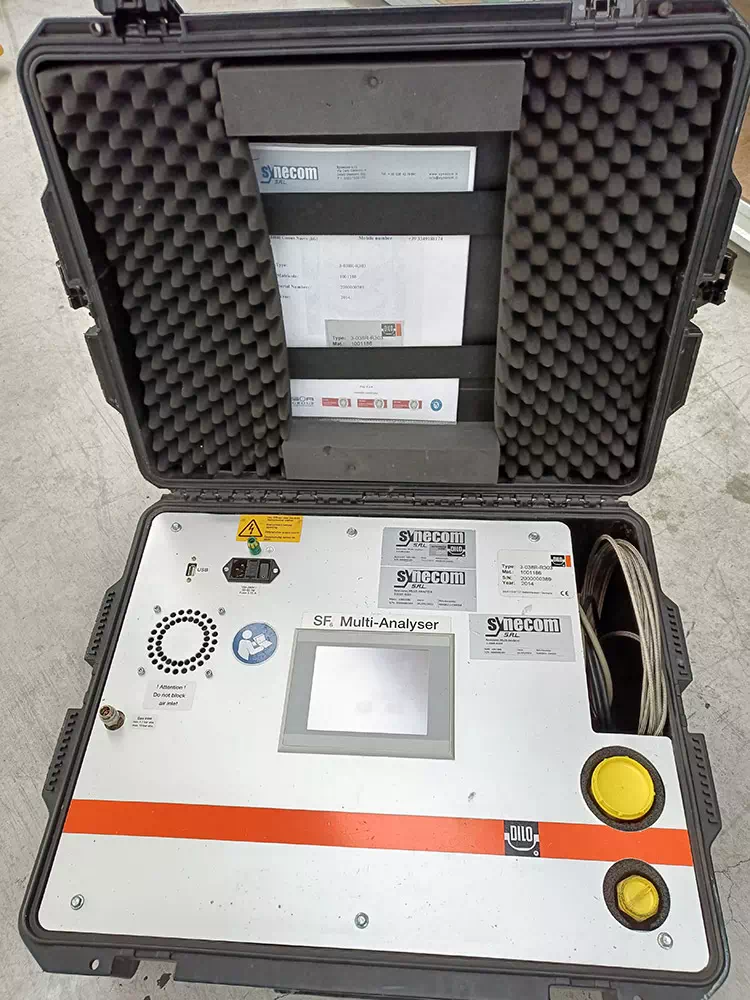 Analizzatore condizioni gas sf6